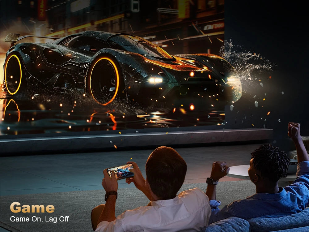 DESS 1080P Full HD Projector LED 4K WiFi Android Projectors Auto Focus C5 Enterprise Video Smart Home Theater Beamer For Meeting