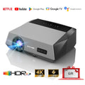 CAIWEI A10Q 4K Google Certified Projector 1080P Full HD Auto Focus High Brightness 3500 Ansi WiFi6 Beam Projectors Home Theater