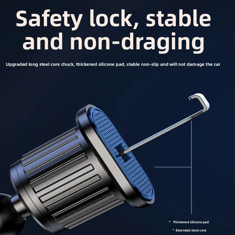 Wireless Charger For Car Mobile Cell Phone Holder Support For Mobile Car Mount Automotive Electric Induction Auto Clamping