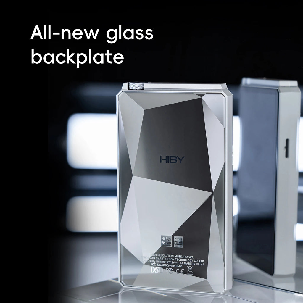 HiBy R6III 2025 / R6 Gen 3 Android 12 Music Player MP3 USB DAC HIFI WiFi Bluetooth 5.0 CS43198 *4 MQA16x DSD512 PCM768 4500mAh