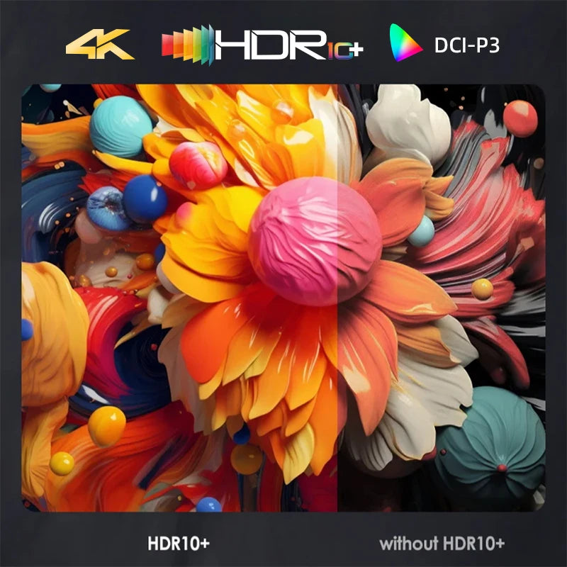 CAIWEI A10Q 4K Google Certified Projector 1080P Full HD Auto Focus High Brightness 3500 Ansi WiFi6 Beam Projectors Home Theater