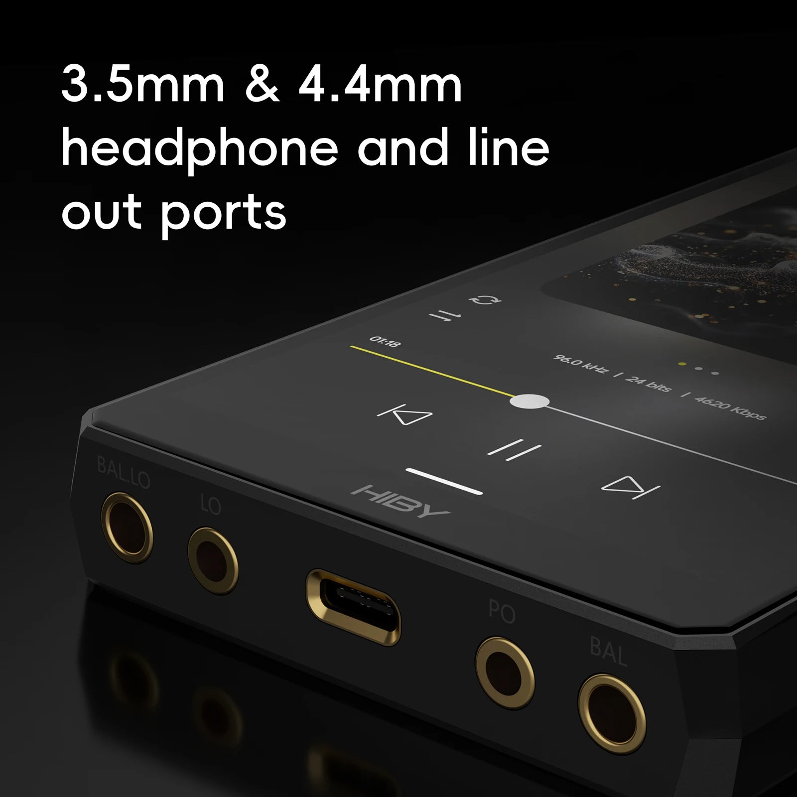 HiBy R6III 2025 / R6 Gen 3 Android 12 Music Player MP3 USB DAC HIFI WiFi Bluetooth 5.0 CS43198 *4 MQA16x DSD512 PCM768 4500mAh