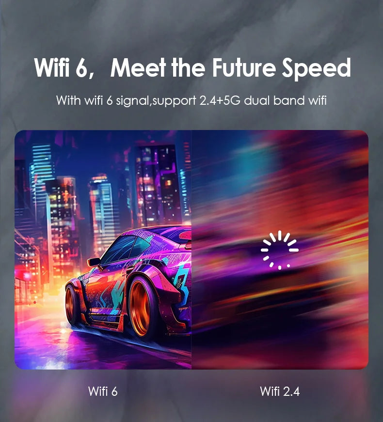 CAIWEI A10Q 4K Google Certified Projector 1080P Full HD Auto Focus High Brightness 3500 Ansi WiFi6 Beam Projectors Home Theater